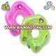 Safety newborn inflatable infant swim neck float inflatable baby neck ring